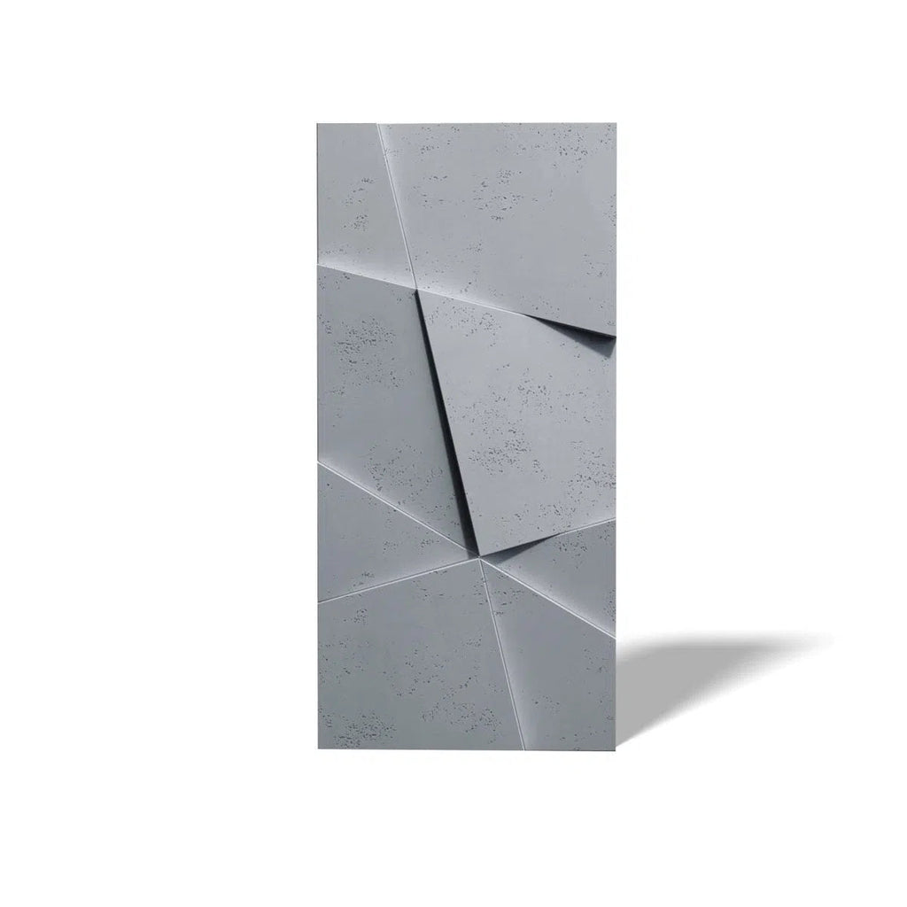 Concrete 3D Wall Panel CRYSTAL - DecorMania.eu