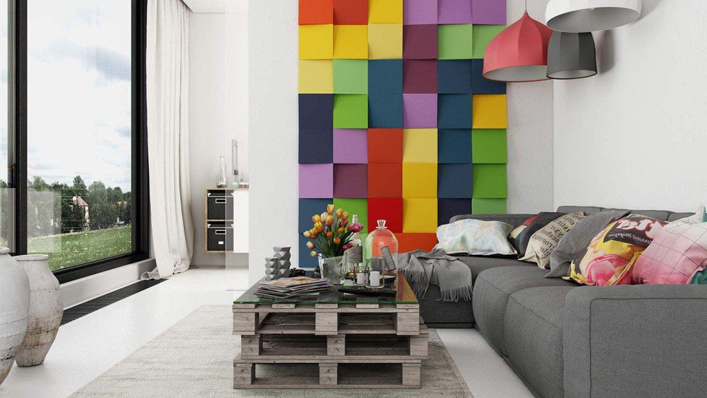 CUBIC Acoustic soft 3D wall panel - DecorMania.eu