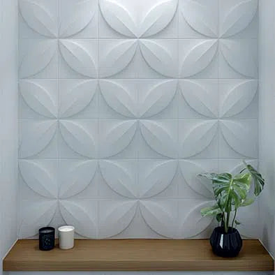 FLOWER 3D WALL PANEL 1PC - DecorMania.eu