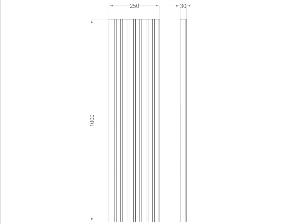 Grand RIFT Soft Acoustic Wall Panel - DecorMania.eu