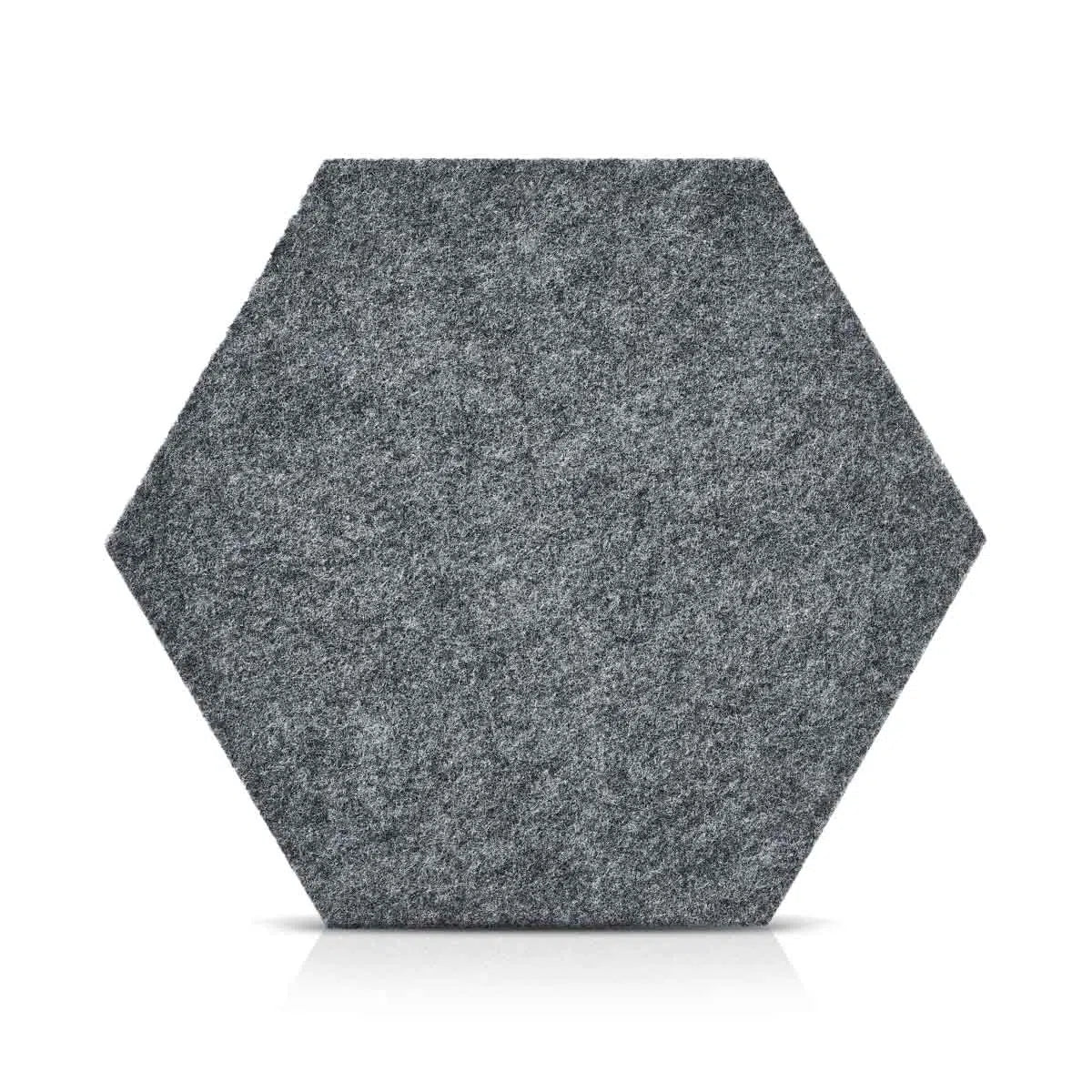 HEXA Felt 2D Panel - GREY - DecorMania.eu