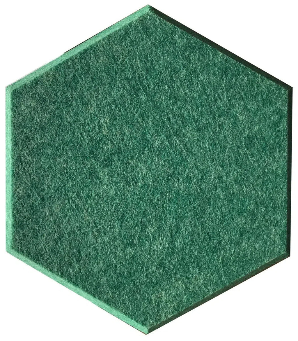 HEXA Felt 3D - DARK GREEN 3pcs. - DecorMania.eu