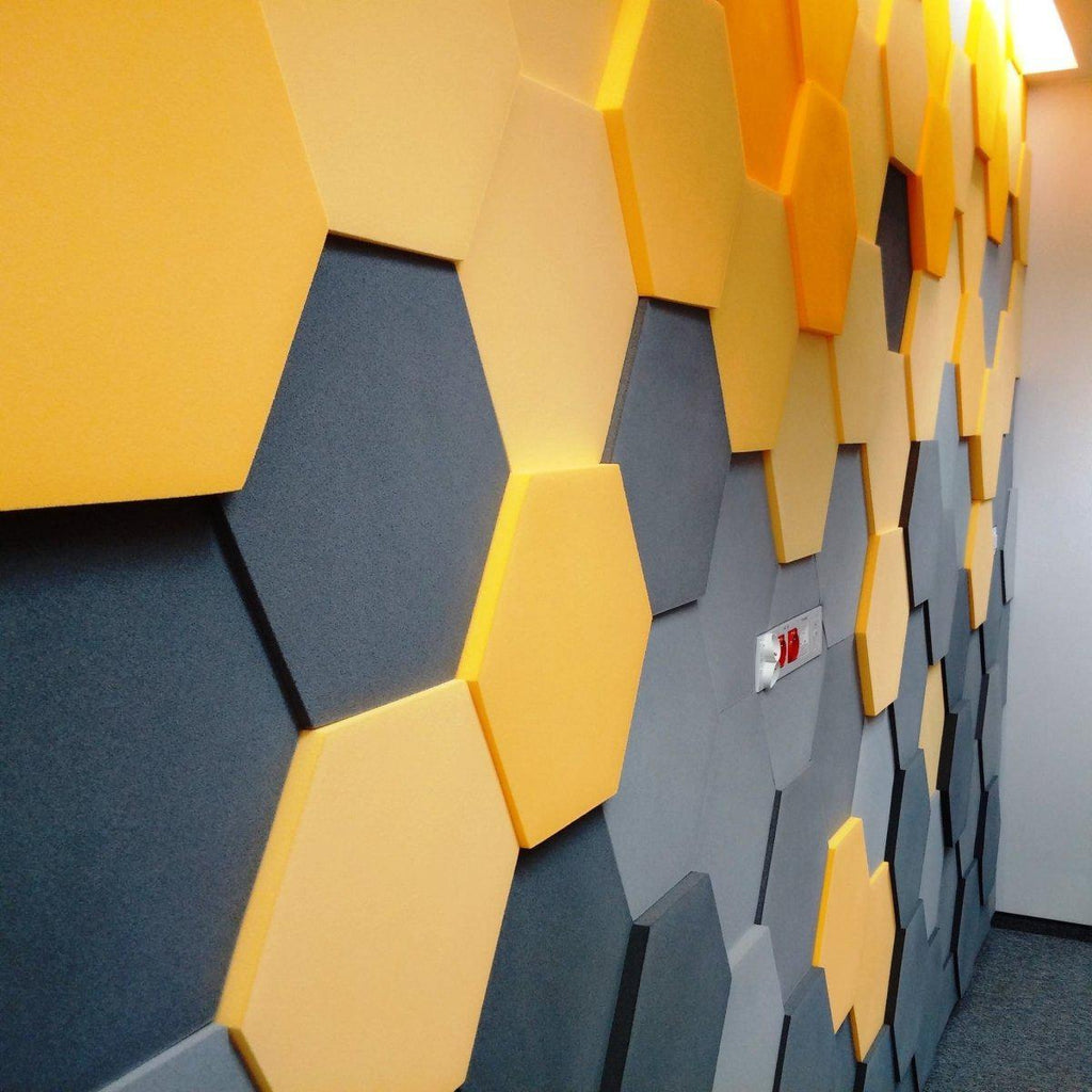 HEXA M Soft Acoustic Wall Panel - DecorMania.eu